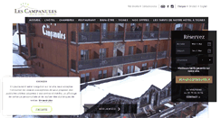 Desktop Screenshot of campanules.com